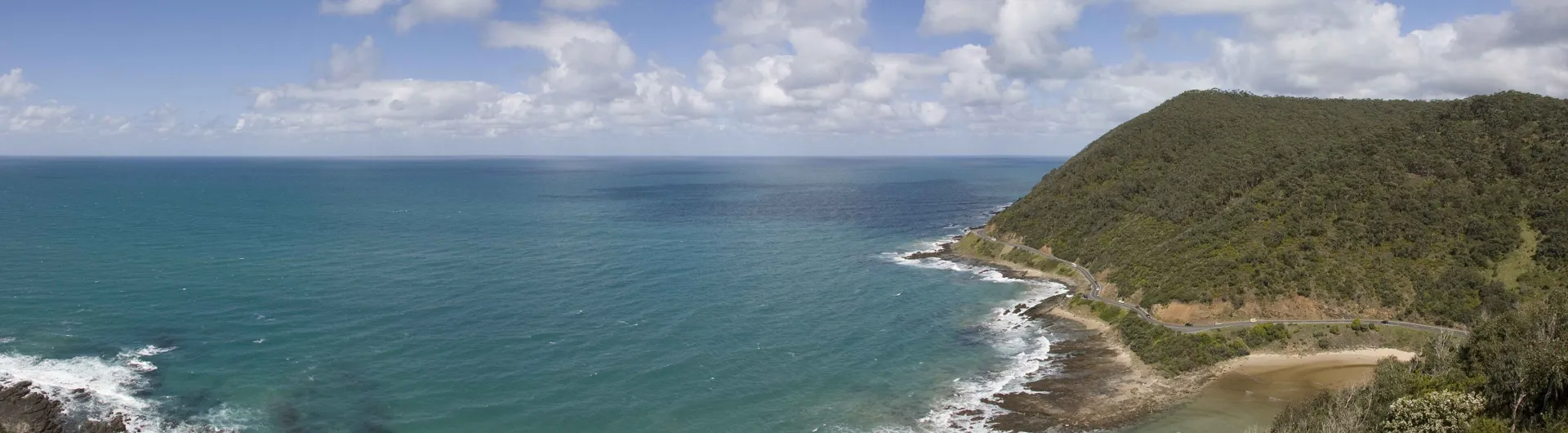 The view from Teddy's Lookout, Lorne